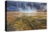 Grand Prismatic Glow, Yellowstone Wyoming-Vincent James-Stretched Canvas