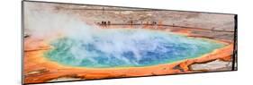 Grand Prismatic Spring in Yellowstone-Steve Byland-Mounted Photographic Print