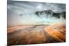 Grand Prismatic Spring in Yellowstone-Philip Bird-Mounted Photographic Print