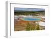 Grand Prismatic Spring, Midway Geyser Basin, Yellowstone National Park, Wyoming, U.S.A.-Gary Cook-Framed Photographic Print