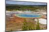 Grand Prismatic Spring, Midway Geyser Basin, Yellowstone National Park, Wyoming, U.S.A.-Gary Cook-Mounted Photographic Print