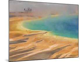 Grand Prismatic Spring, Midway Geyser Basin, Yellowstone National Park, Wyoming, USA-Neale Clarke-Mounted Photographic Print