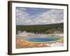 Grand Prismatic Spring, Midway Geyser Basin, Yellowstone National Park, Wyoming, USA-Neale Clarke-Framed Photographic Print