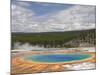 Grand Prismatic Spring, Midway Geyser Basin, Yellowstone National Park, Wyoming, USA-Neale Clarke-Mounted Photographic Print