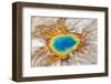 Grand Prismatic Spring, Midway Geyser Basin, Yellowstone National Park, Wyoming, Usa-Peter Adams-Framed Photographic Print