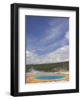 Grand Prismatic Spring, Midway Geyser Basin, Yellowstone National Park, Wyoming, USA-Neale Clarke-Framed Premium Photographic Print