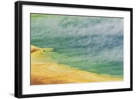 Grand Prismatic Spring, Midway Geyser Basin, Yellowstone National Park, Wyoming-Adam Jones-Framed Photographic Print