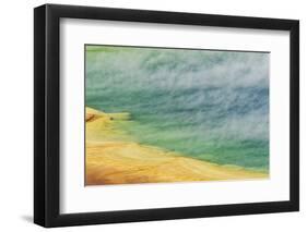 Grand Prismatic Spring, Midway Geyser Basin, Yellowstone National Park, Wyoming-Adam Jones-Framed Photographic Print