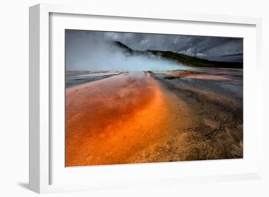 Grand Prismatic Spring - Midway Geyser Basin-David Osborn-Framed Photographic Print