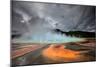 Grand Prismatic Spring - Midway Geyser Basin-David Osborn-Mounted Photographic Print