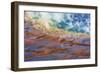 Grand Prismatic Spring, Yellowstone National Park, Wyoming, USA.-Russ Bishop-Framed Photographic Print