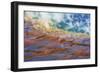 Grand Prismatic Spring, Yellowstone National Park, Wyoming, USA.-Russ Bishop-Framed Photographic Print