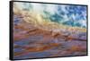 Grand Prismatic Spring, Yellowstone National Park, Wyoming, USA.-Russ Bishop-Framed Stretched Canvas