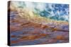 Grand Prismatic Spring, Yellowstone National Park, Wyoming, USA.-Russ Bishop-Stretched Canvas