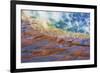 Grand Prismatic Spring, Yellowstone National Park, Wyoming, USA.-Russ Bishop-Framed Photographic Print