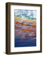 Grand Prismatic Spring, Yellowstone National Park, Wyoming, USA.-Russ Bishop-Framed Photographic Print