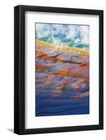 Grand Prismatic Spring, Yellowstone National Park, Wyoming, USA.-Russ Bishop-Framed Photographic Print