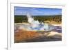 Grand Prismatic Spring, Yellowstone National Park, Wyoming, USA.-Russ Bishop-Framed Photographic Print