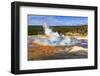 Grand Prismatic Spring, Yellowstone National Park, Wyoming, USA.-Russ Bishop-Framed Photographic Print