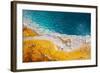 Grand Prismatic Spring, Yellowstone NP, Wyoming. Thermal Pool-Janet Muir-Framed Photographic Print