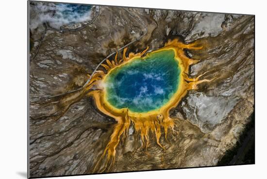 Grand Prismatic Spring, Yellowstone NP, Wyoming, USA-Jerry Ginsberg-Mounted Photographic Print