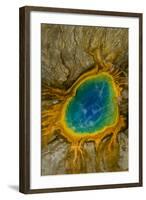 Grand Prismatic Spring, Yellowstone NP, Wyoming, USA-Jerry Ginsberg-Framed Photographic Print