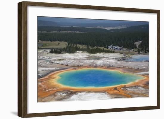 Grand Prismatic Spring-Richard Maschmeyer-Framed Photographic Print