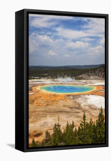 Grand Prismatic Spring-CrackerClips Stock Media-Framed Stretched Canvas