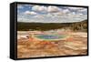 Grand Prismatic Spring-searagen-Framed Stretched Canvas