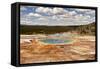 Grand Prismatic Spring-searagen-Framed Stretched Canvas