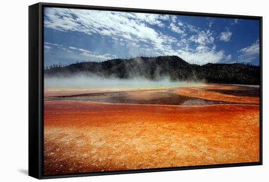 Grand Prismatic Spring-jclark-Framed Stretched Canvas