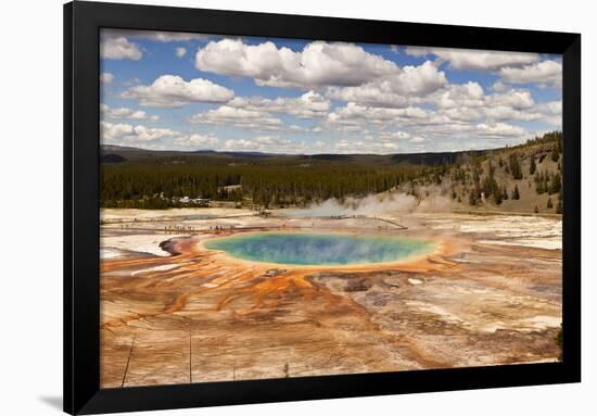 Grand Prismatic Spring-searagen-Framed Photographic Print