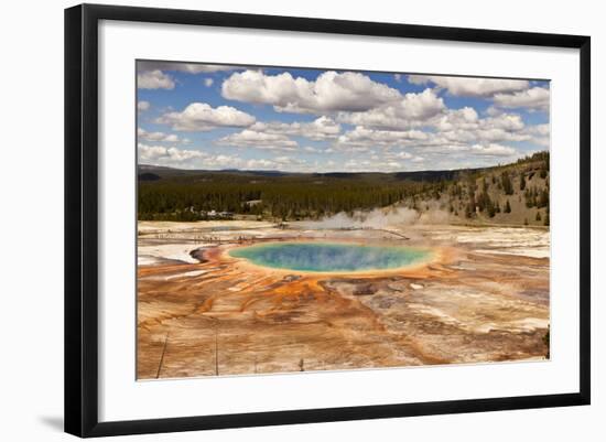 Grand Prismatic Spring-searagen-Framed Photographic Print