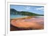 Grand Prismatic Spring-nero-Framed Photographic Print