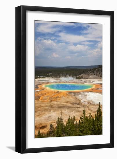 Grand Prismatic Spring-CrackerClips Stock Media-Framed Photographic Print