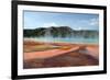 Grand Prismatic Spring-nero-Framed Photographic Print