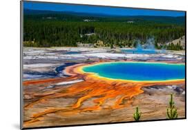 Grand Prismatic Spring-tiny-al-Mounted Photographic Print