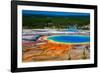 Grand Prismatic Spring-tiny-al-Framed Photographic Print