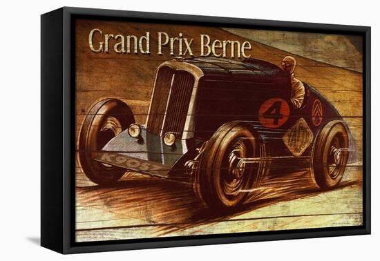 Grand Prix Berne-Kate Ward Thacker-Framed Stretched Canvas