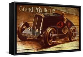 Grand Prix Berne-Kate Ward Thacker-Framed Stretched Canvas