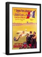 Grand Prix d'Aviation de l'Aero-Club de France-null-Framed Art Print