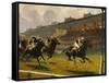 Grand Prix de Longchamp, 1932-Louis Ferdinand Malespina-Framed Stretched Canvas