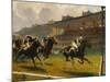 Grand Prix de Longchamp, 1932-Louis Ferdinand Malespina-Mounted Giclee Print