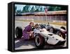 Grand Prix, Eva Marie Saint, James Garner, 1966.-null-Framed Stretched Canvas