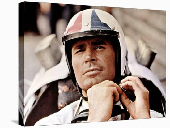 Grand Prix, James Garner, 1966-null-Stretched Canvas