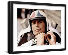 Grand Prix, James Garner, 1966-null-Framed Photo