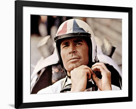 Grand Prix, James Garner, 1966-null-Framed Photo