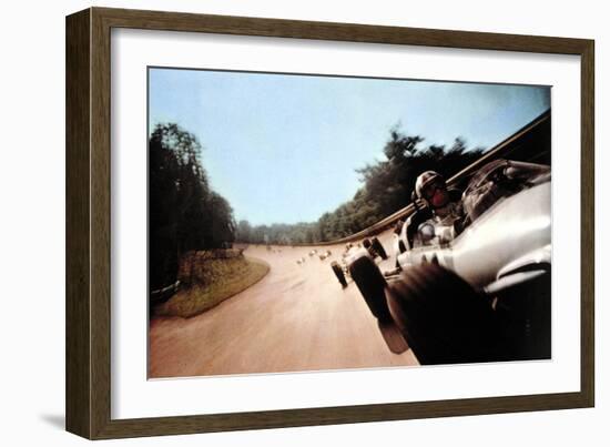 Grand Prix, James Garner, 1966-null-Framed Photo