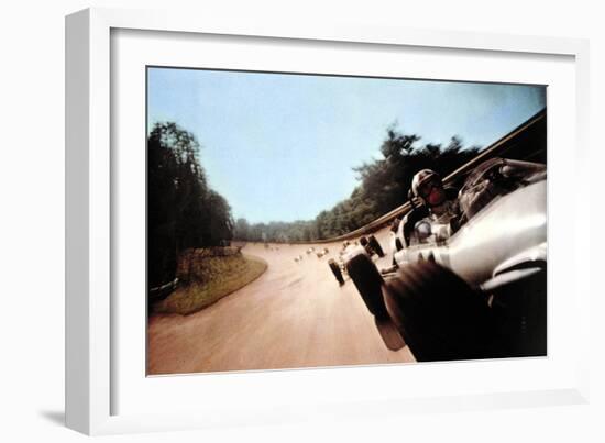 Grand Prix, James Garner, 1966-null-Framed Photo