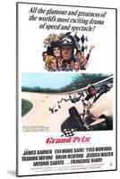 Grand Prix, James Garner, Eva Marie Saint, 1966-null-Mounted Art Print